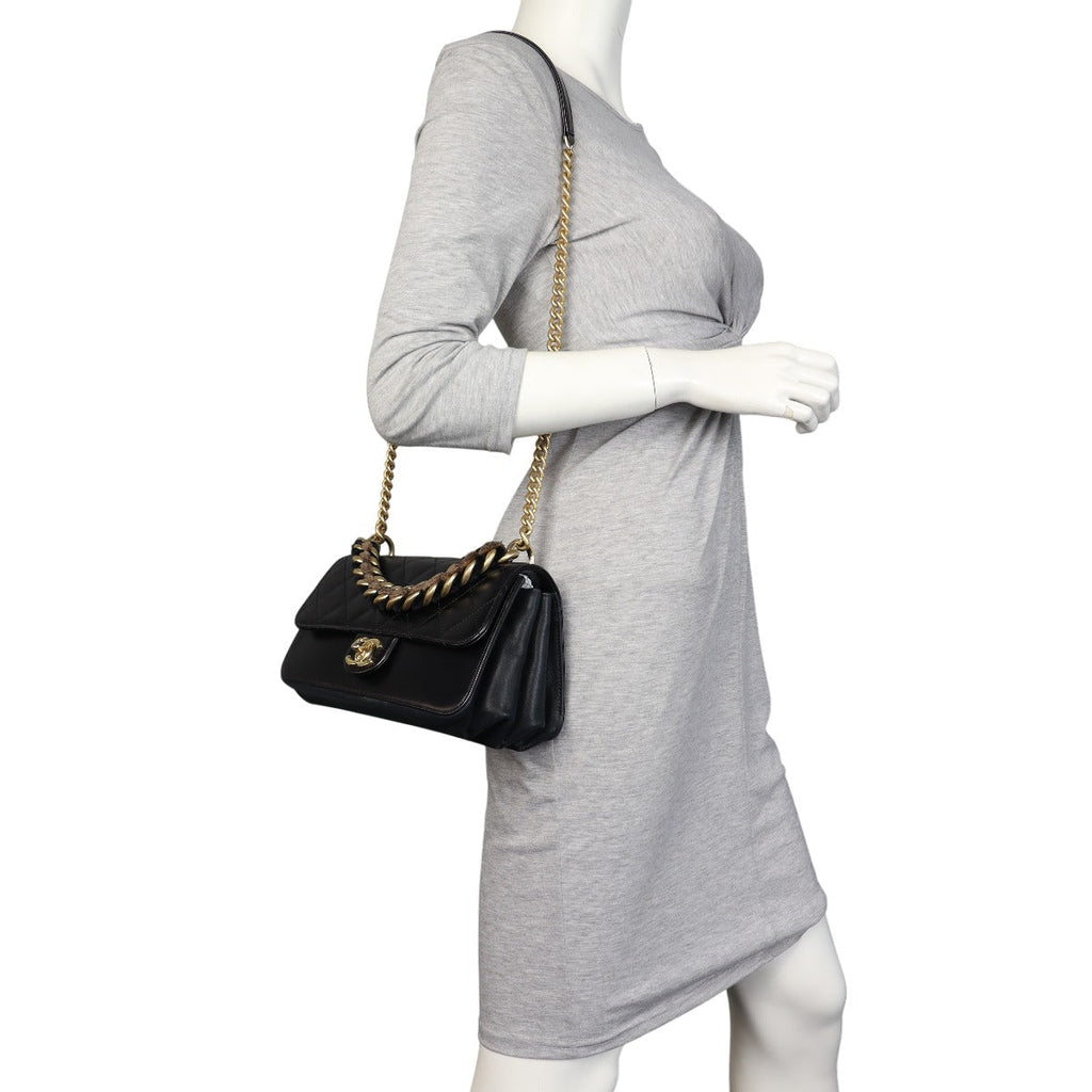 Chanel Paris-Cosmopolite Straight-Lined Flap Bag Small