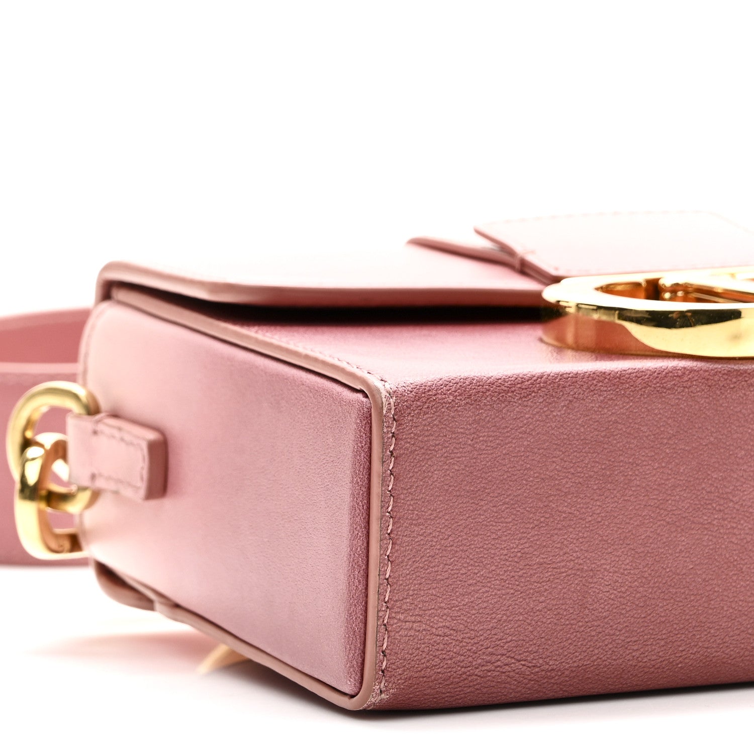 Gradient Smooth Calfskin Gradient 30 Montaigne Box Bag Rose Multicolor