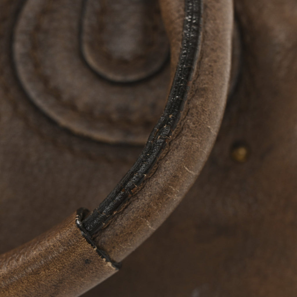 Calfskin Medium Paddington Satchel Chocolate
