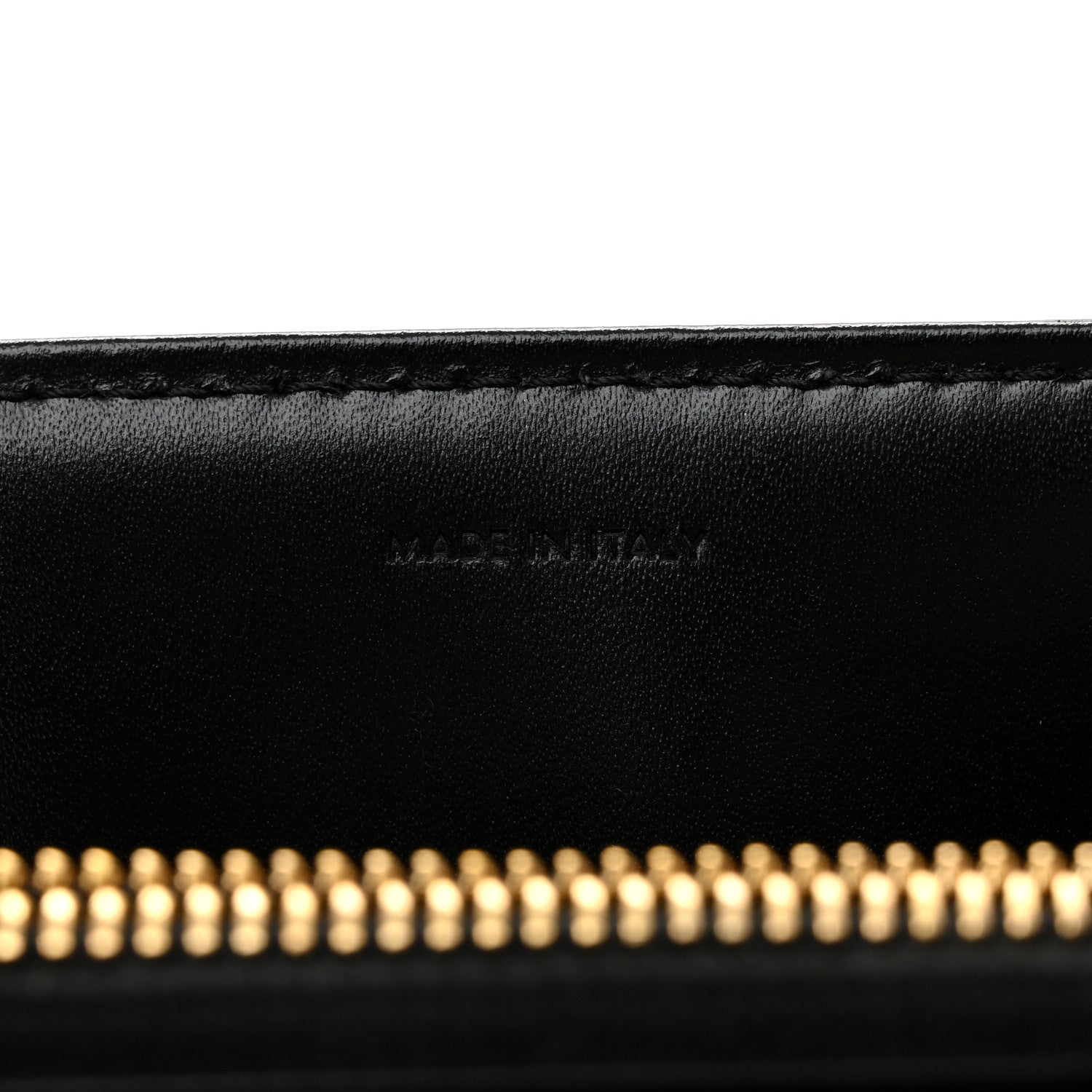 Satinated Calfskin Small 16 Top Handle Bag Black