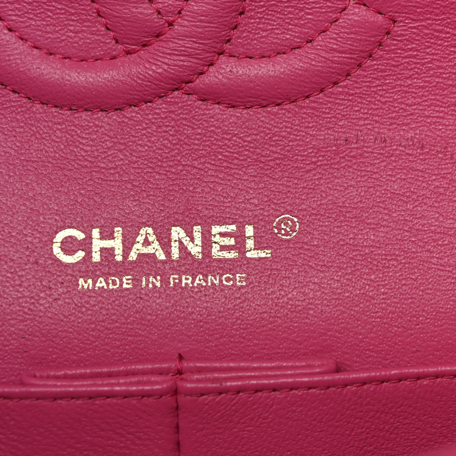 Lambskin Quilted Medium Double Flap Pink