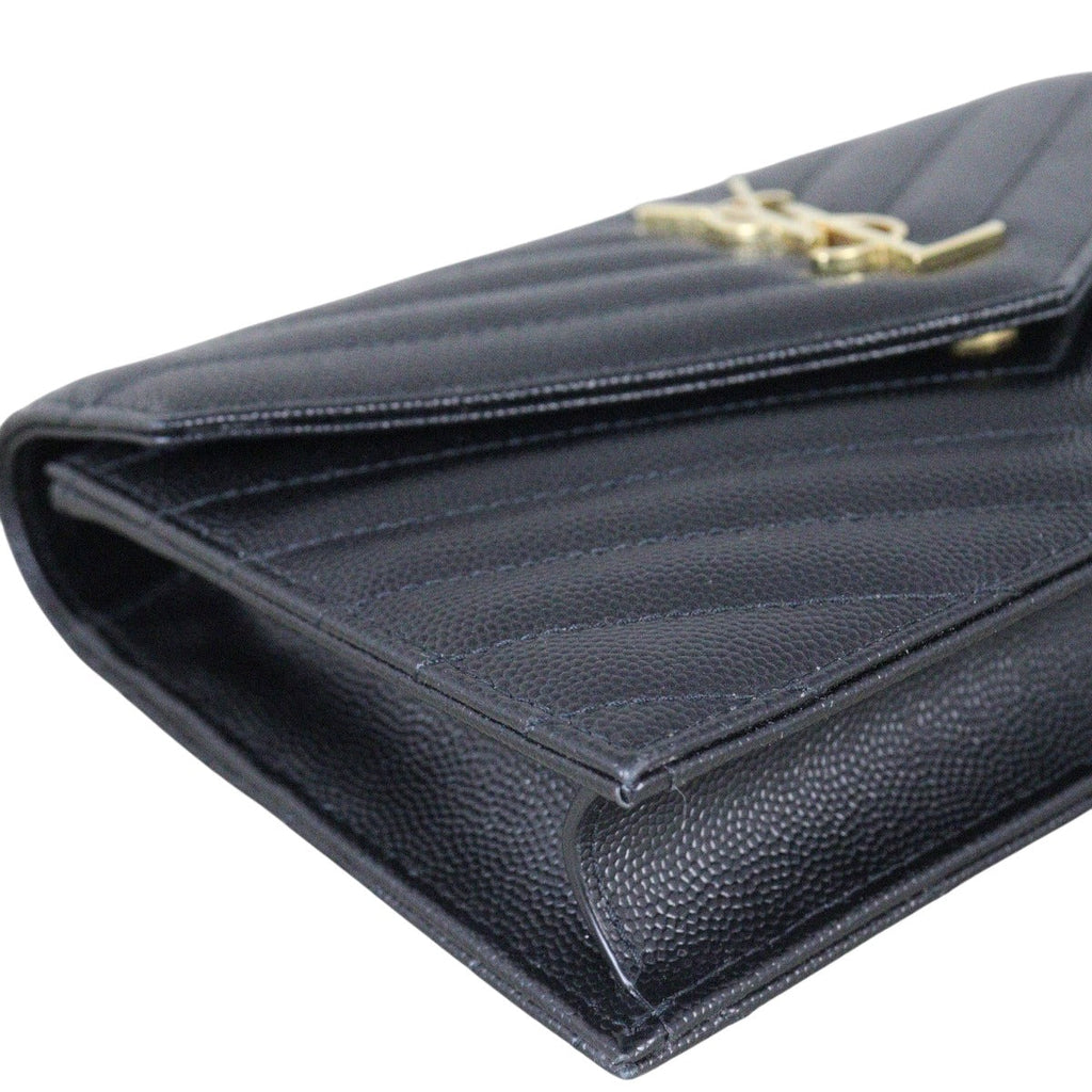 Saint Laurent Cassandre Envelope Chain Wallet
