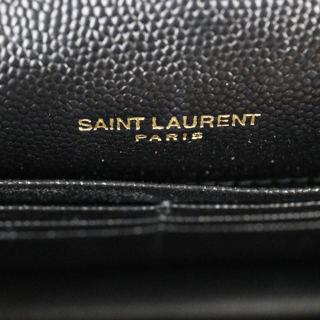 Saint Laurent Cassandre Envelope Chain Wallet