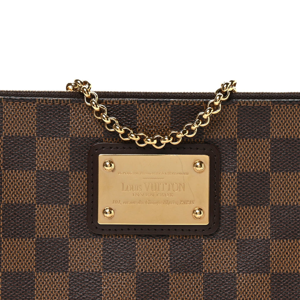 Damier Ebene Eva Clutch