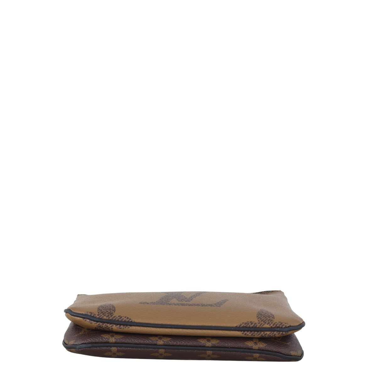 Louis Vuitton Double Zip Pochette Monogram Giant Reverse