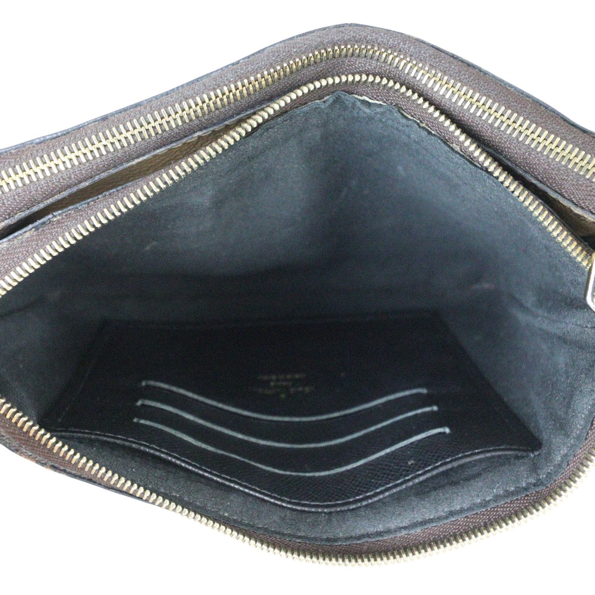 Louis Vuitton Double Zip Pochette Monogram Giant Reverse