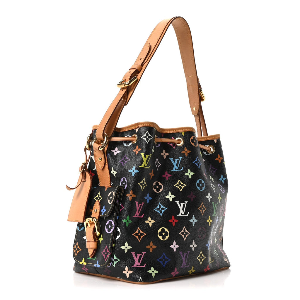 Monogram Multicolor Petit Noe Black