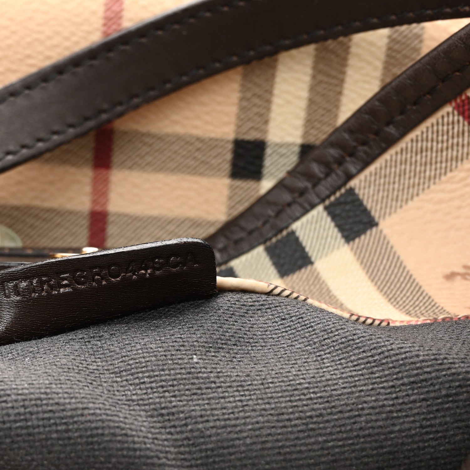 Haymarket Check Small Canterbury Tote Chocolate