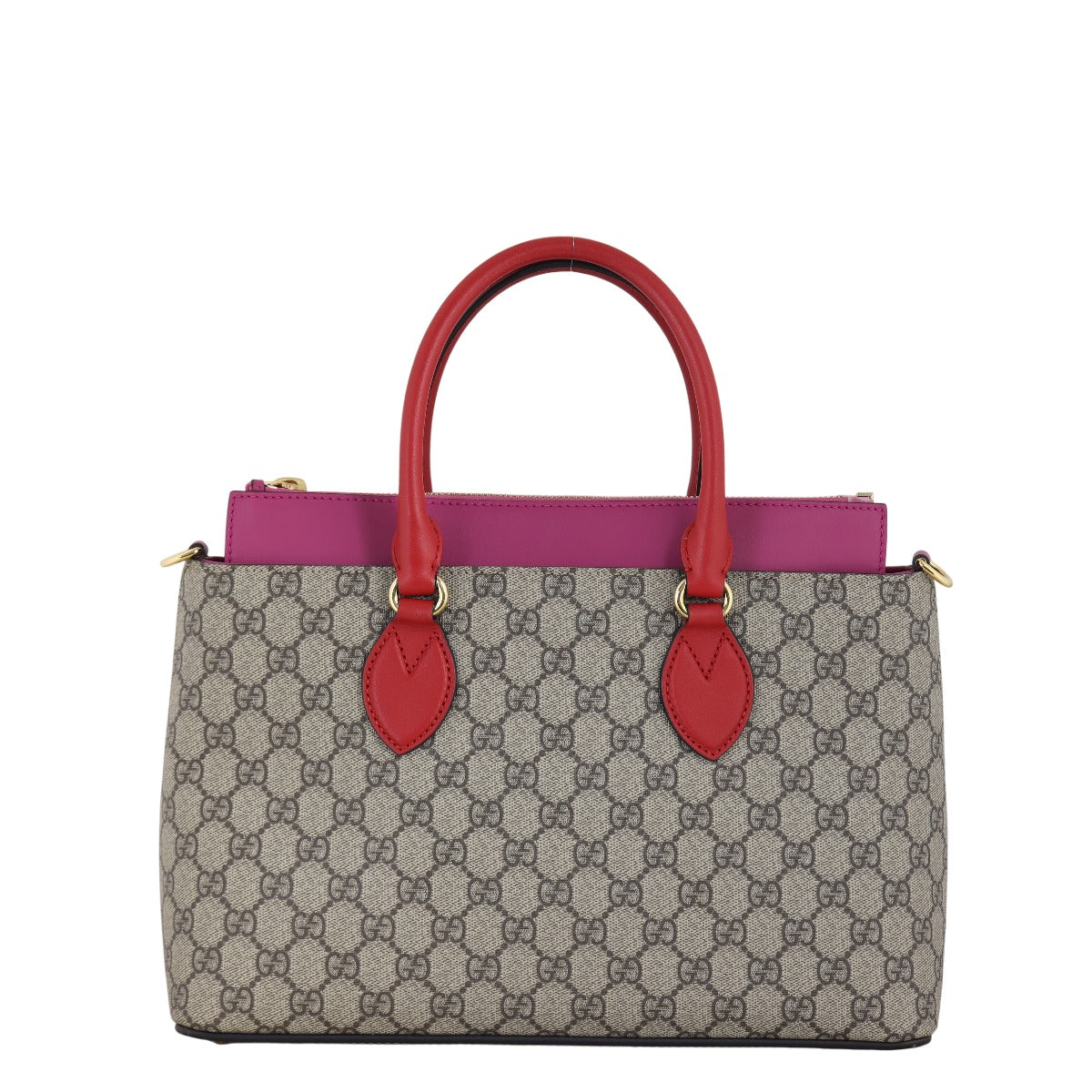 Gucci GG Supreme Linea A Zip Tote Small
