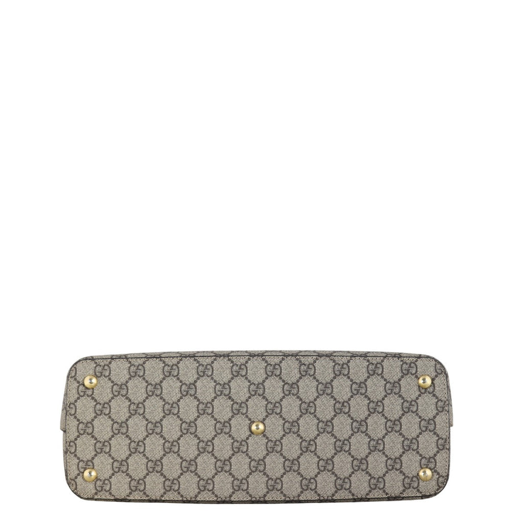 Gucci GG Supreme Linea A Zip Tote Small