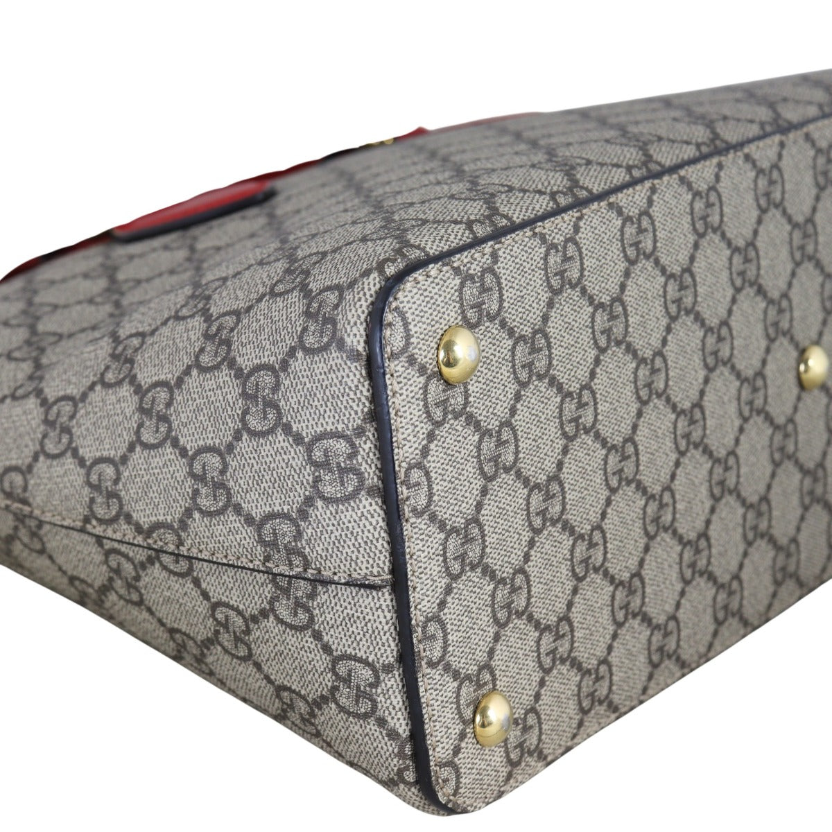 Gucci GG Supreme Linea A Zip Tote Small