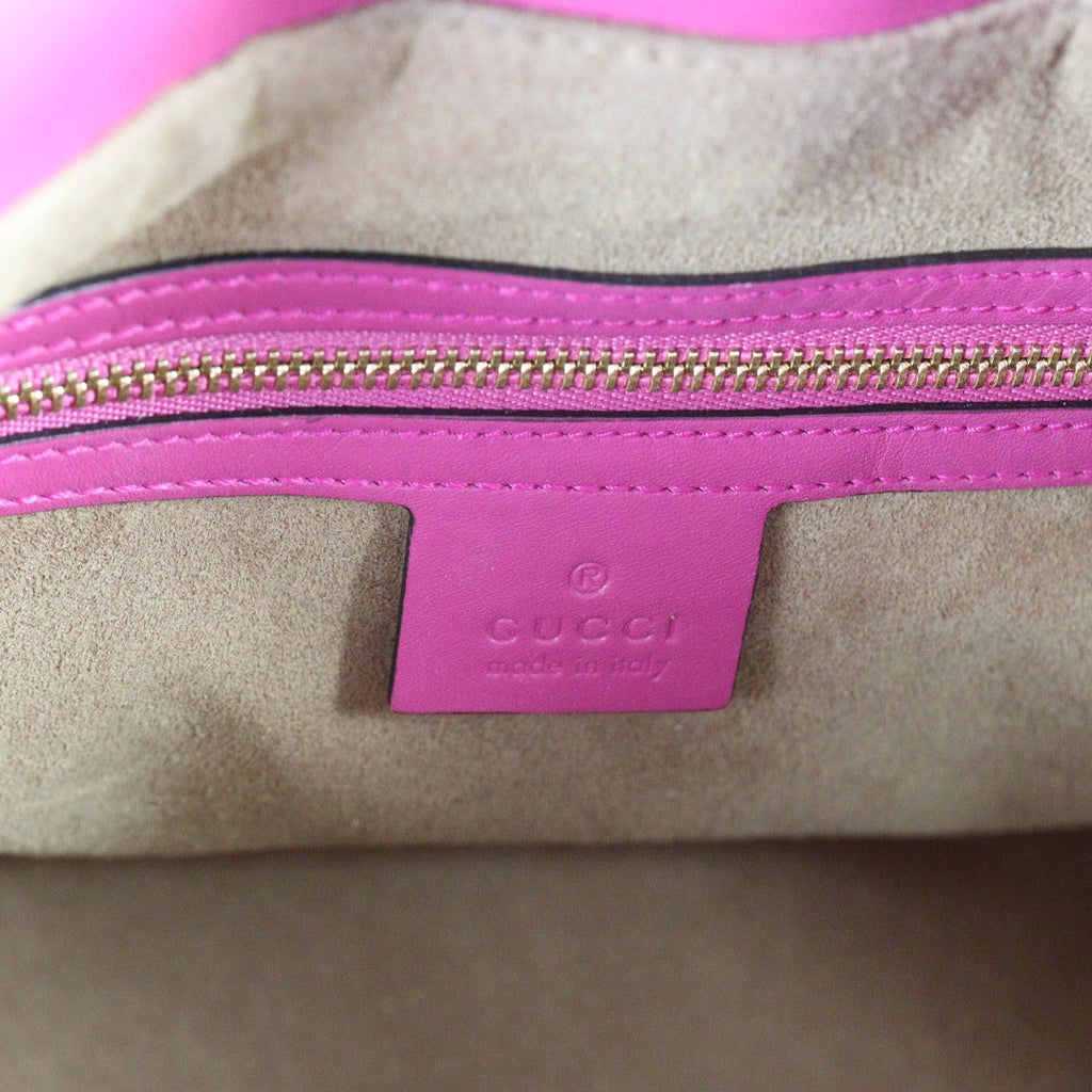 Gucci GG Supreme Linea A Zip Tote Small