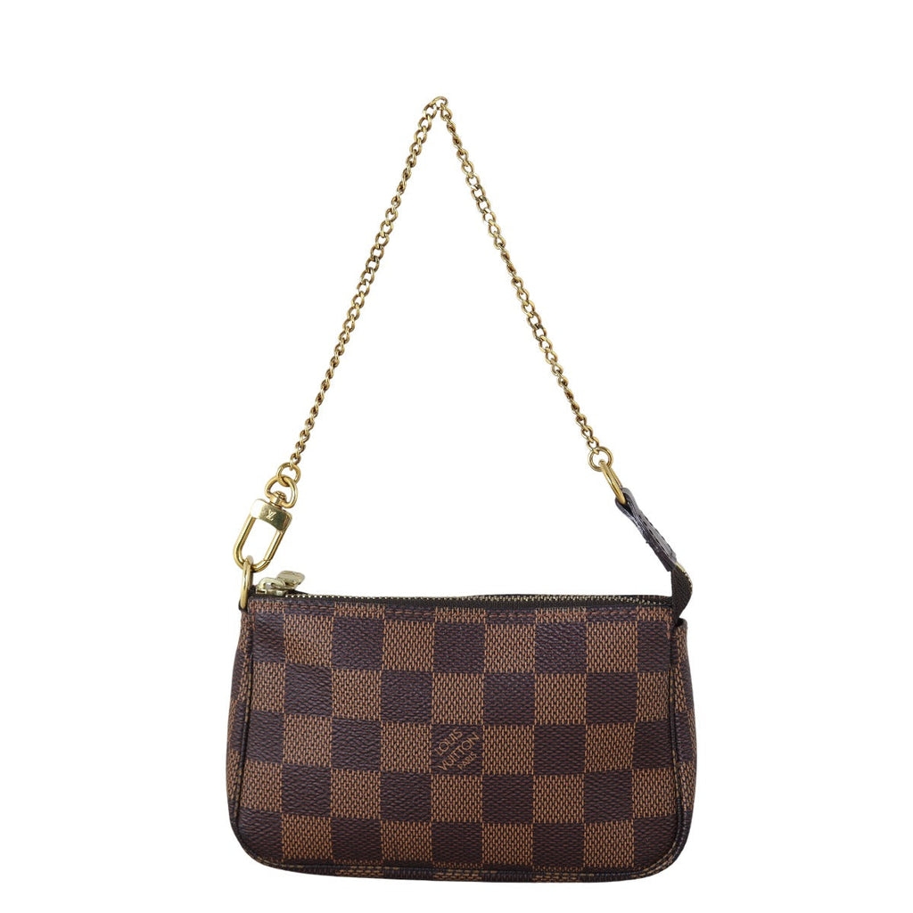 Louis Vuitton Mini Pochette Accessoires Damier Ebene