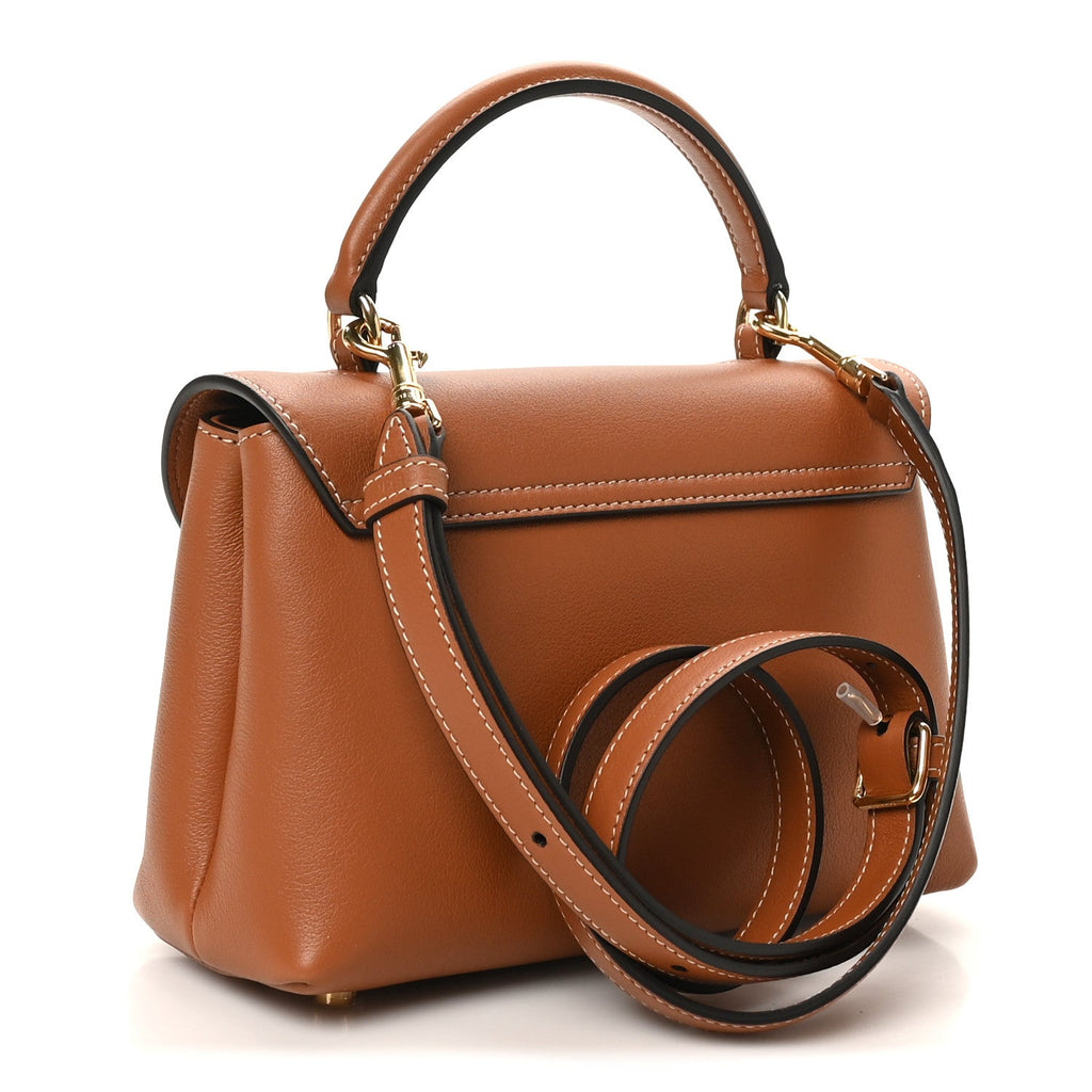 Supple Grained Calfskin Teen Nino Tan