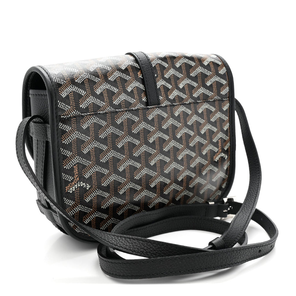 Goyardine Belvedere II PM Messenger Bag Black