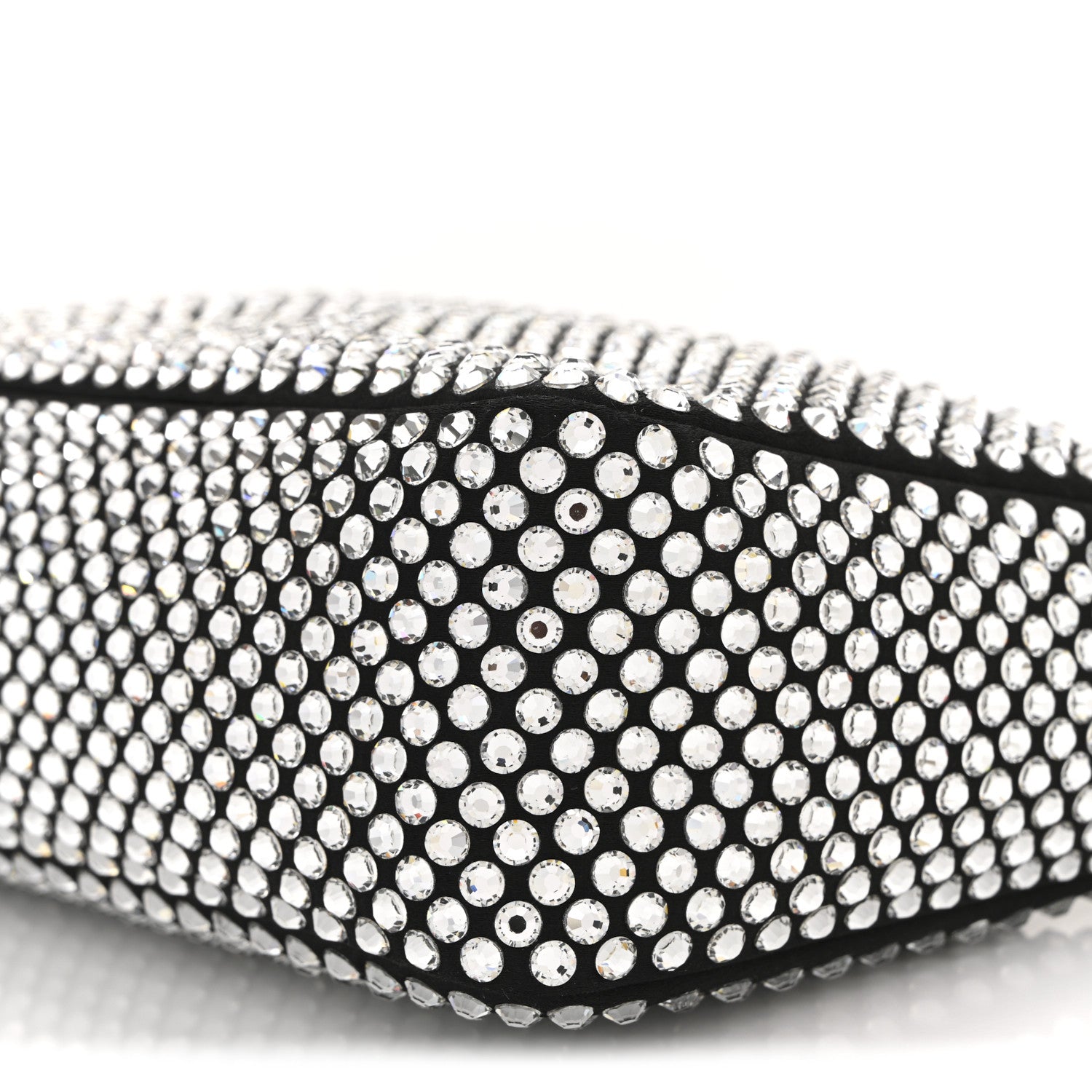 Satin Crystal Mini Re-Edition 2000 Bag Cristal