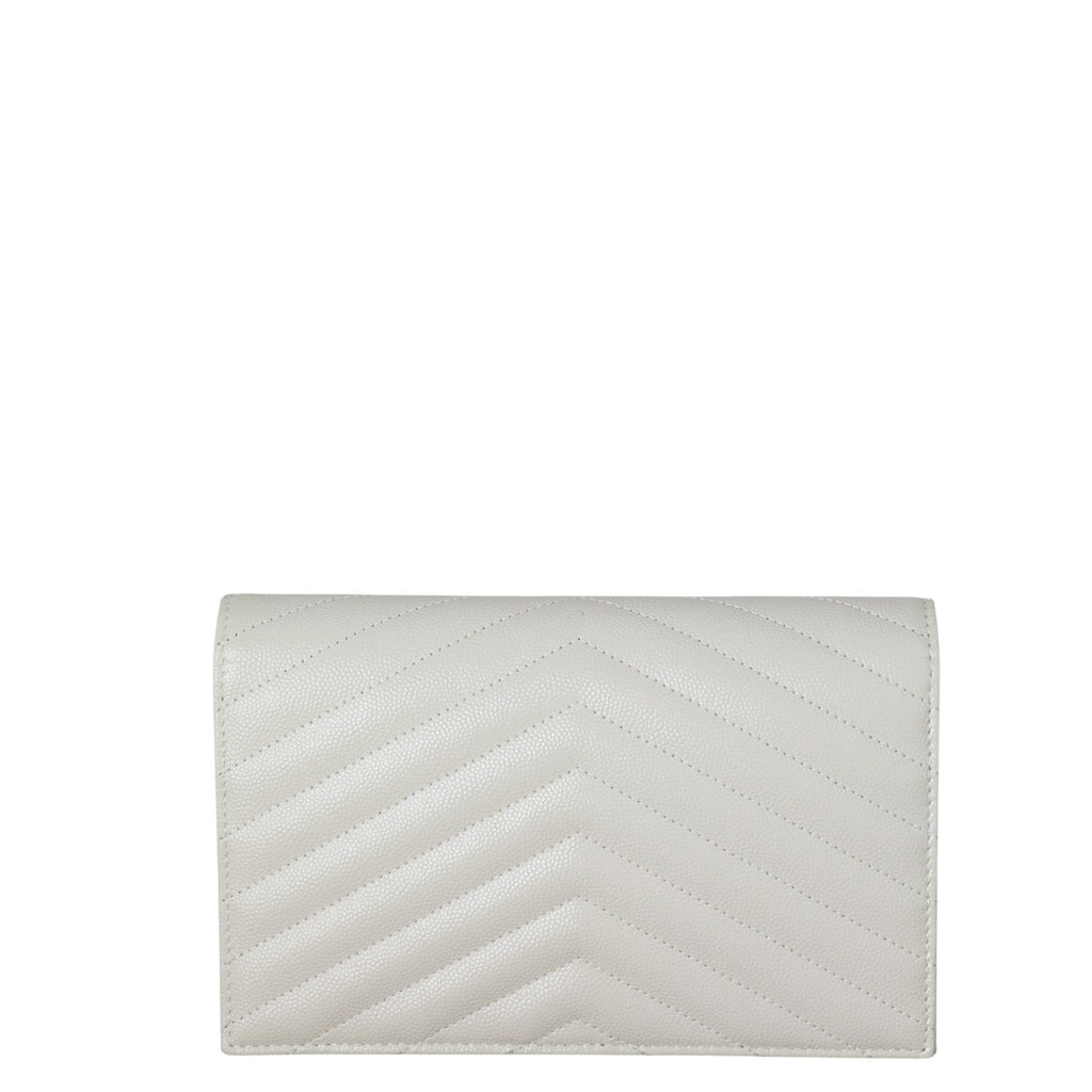 Saint Laurent Cassandre Envelope Chain Wallet