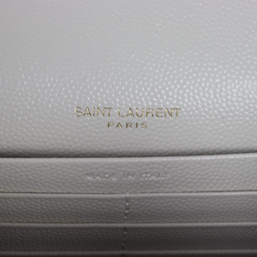 Saint Laurent Cassandre Envelope Chain Wallet