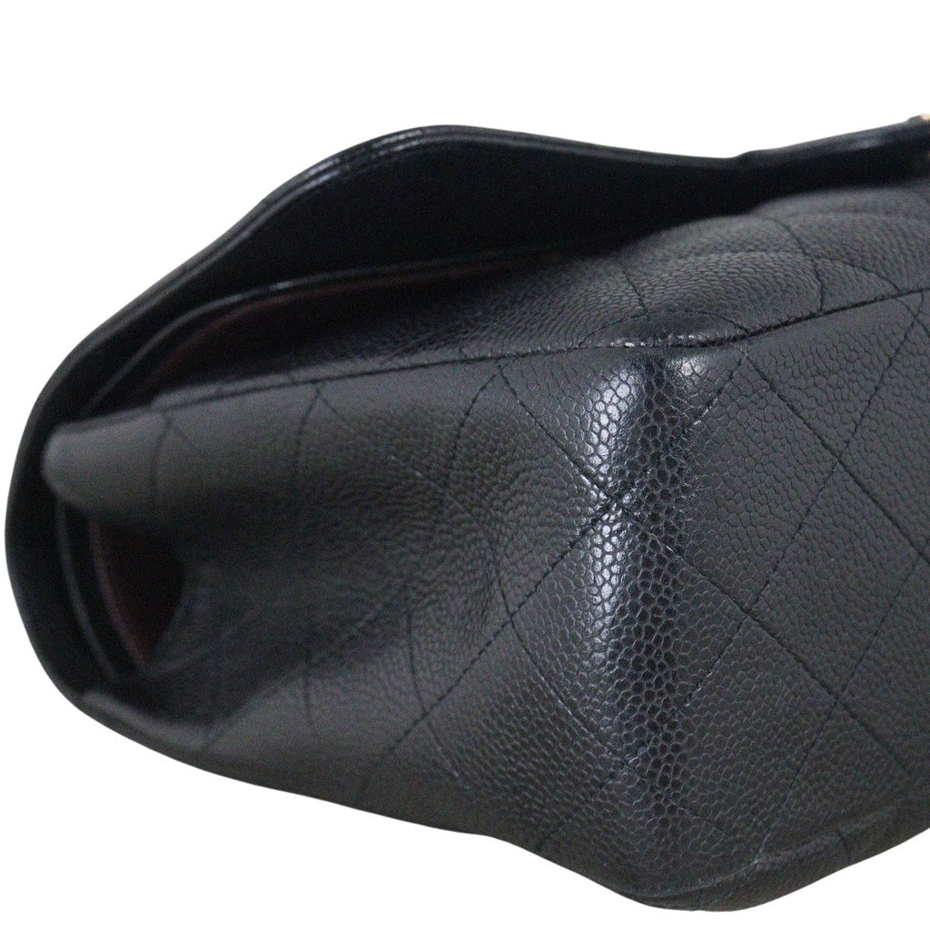 Chanel Classic Double Flap Jumbo Caviar