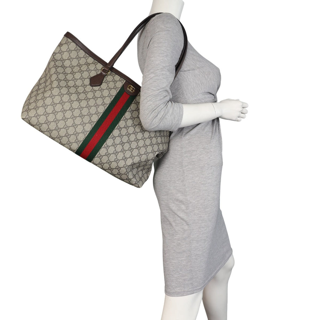 Gucci Ophidia GG Supreme Medium Tote