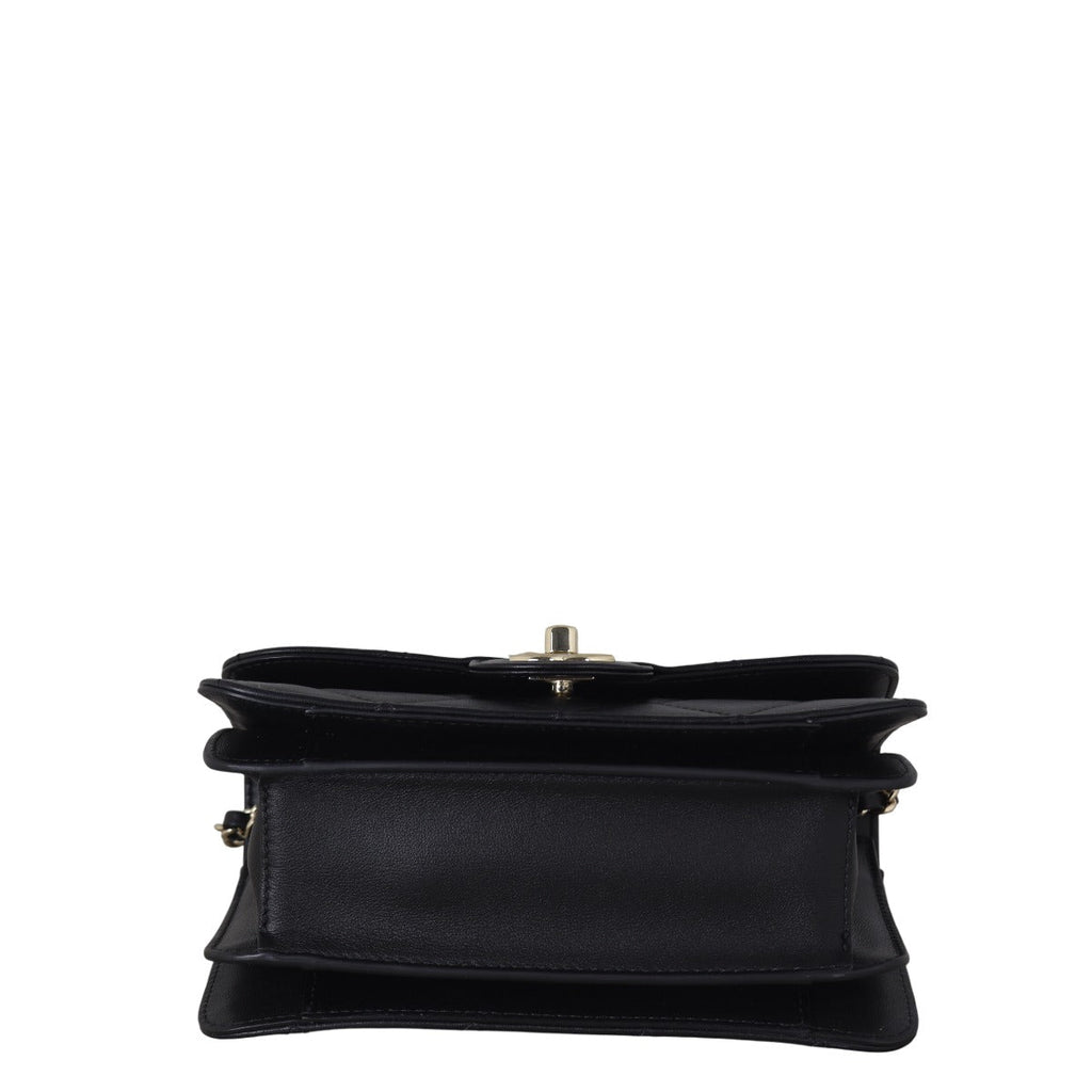 Chanel CC Top Handle Flap Bag Small