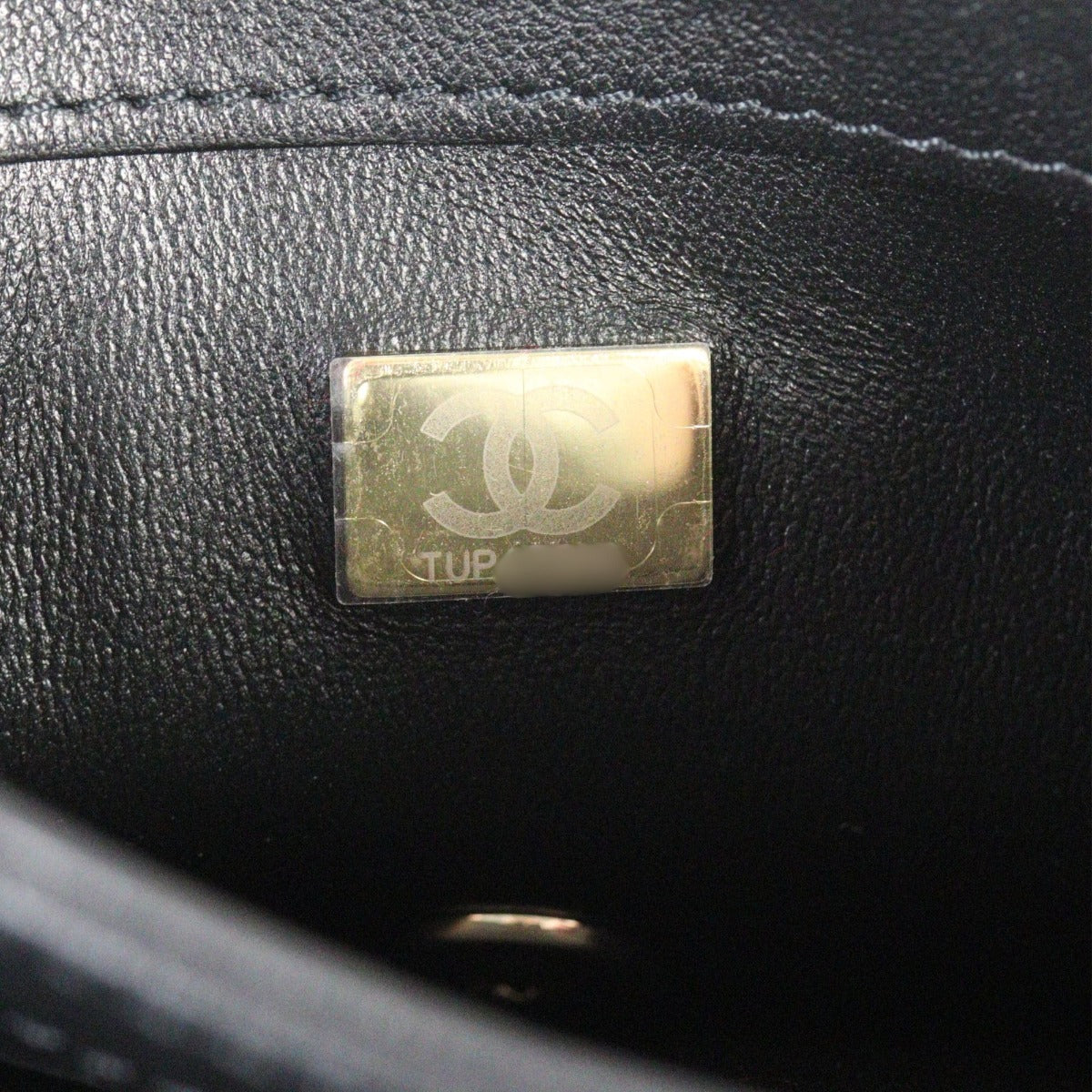 Chanel CC Top Handle Flap Bag Small