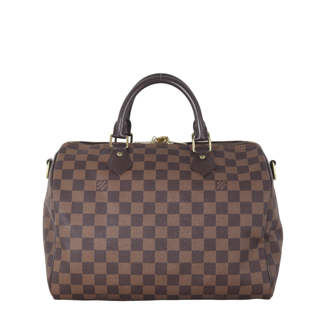 Louis Vuitton Speedy 30 Bandouliere Damier Ebene