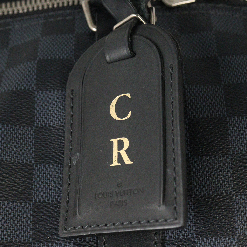 Louis Vuitton Keepall 55 Bandouliere Damier Cobalt