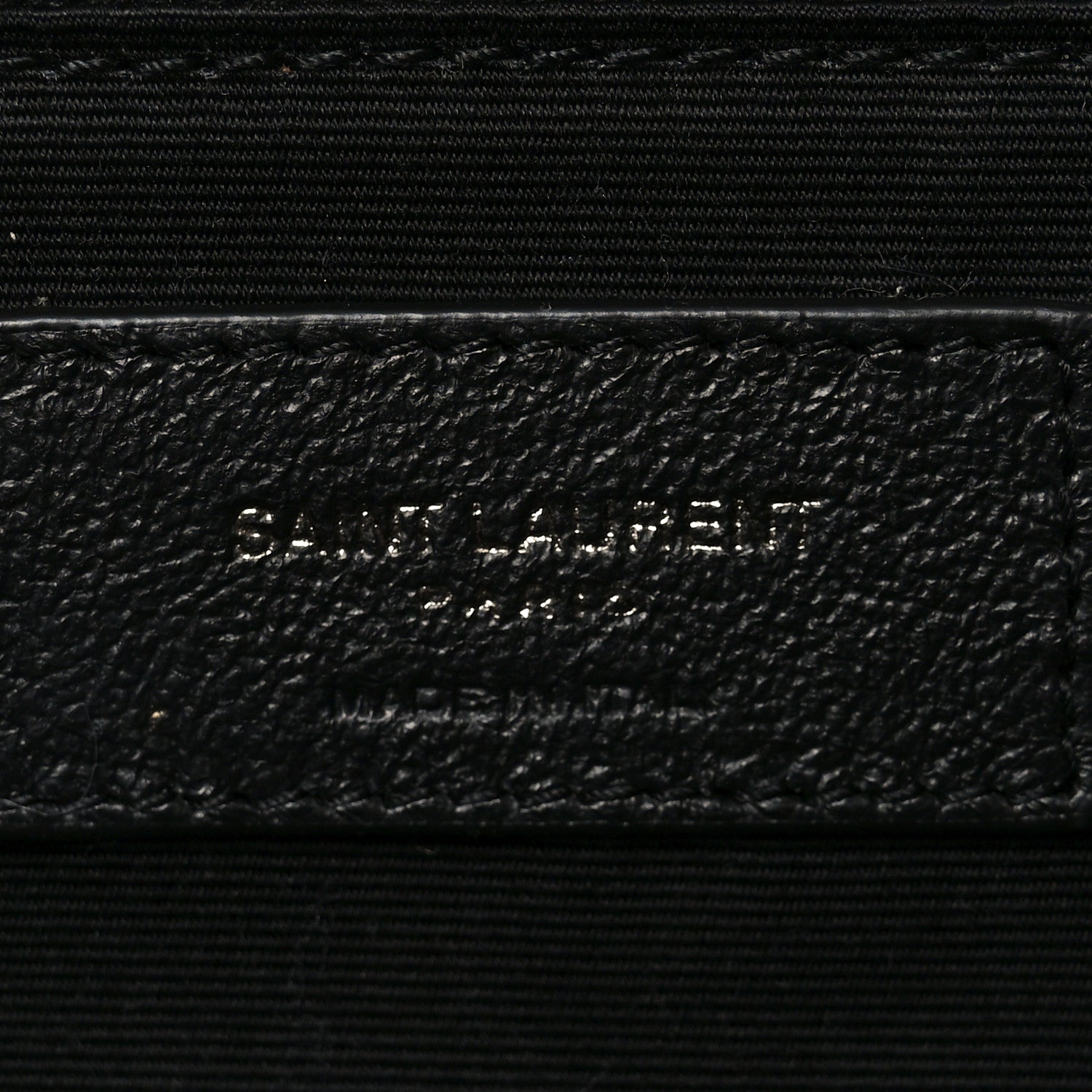 Grained Lambskin Monogram Large Niki Chain Satchel Black