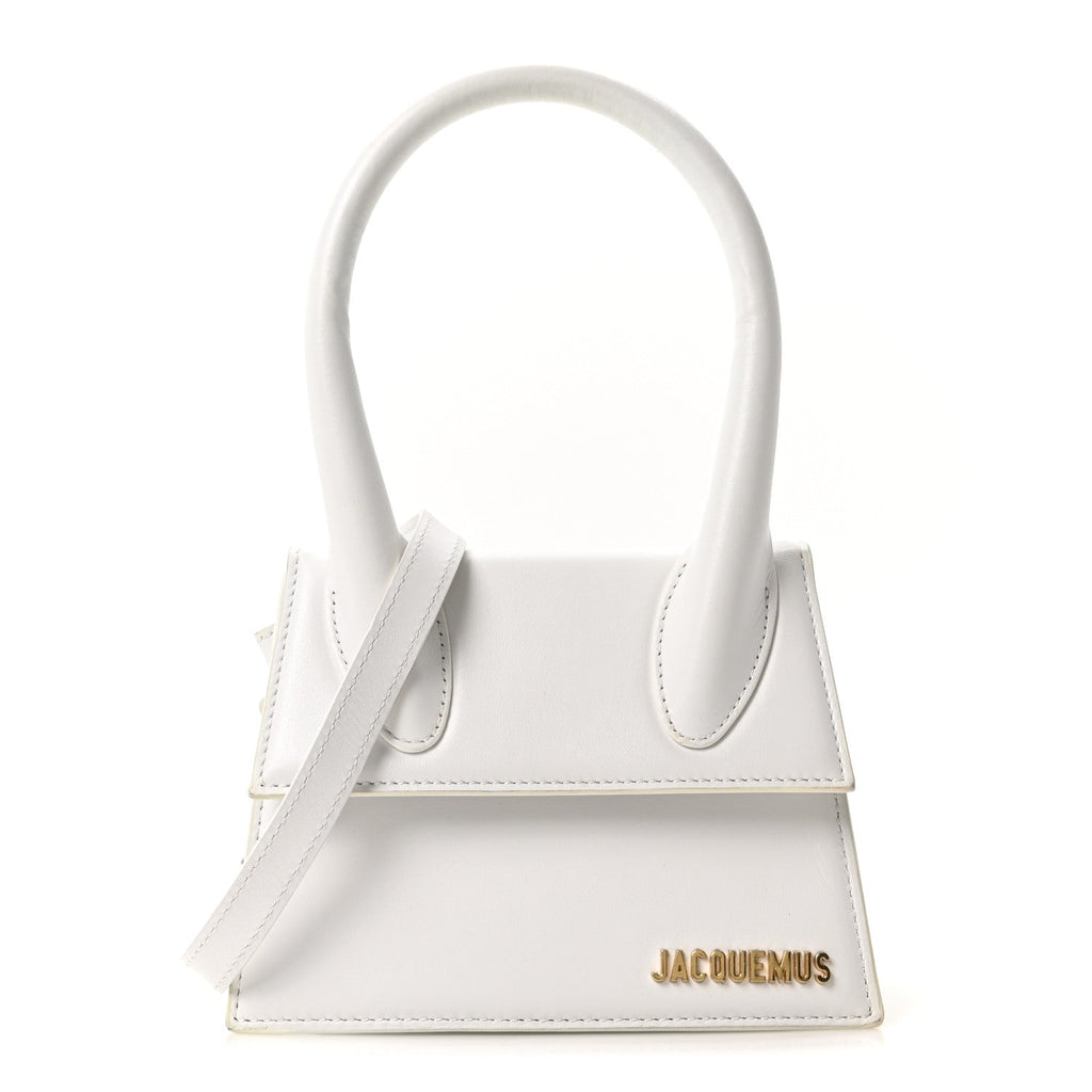 Smooth Calfskin Le Grand Chiquito White