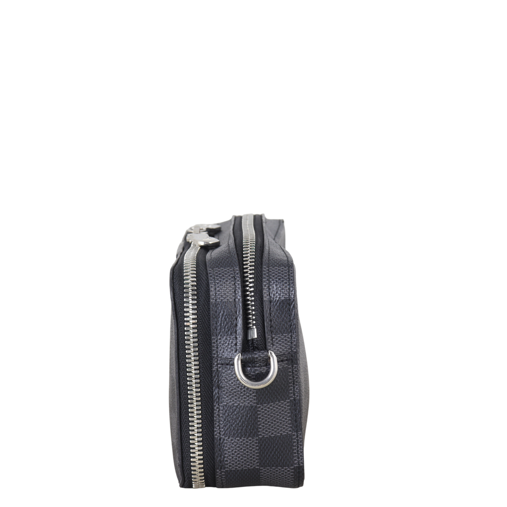 Louis Vuitton Alpha Wearable Wallet Damier Graphite