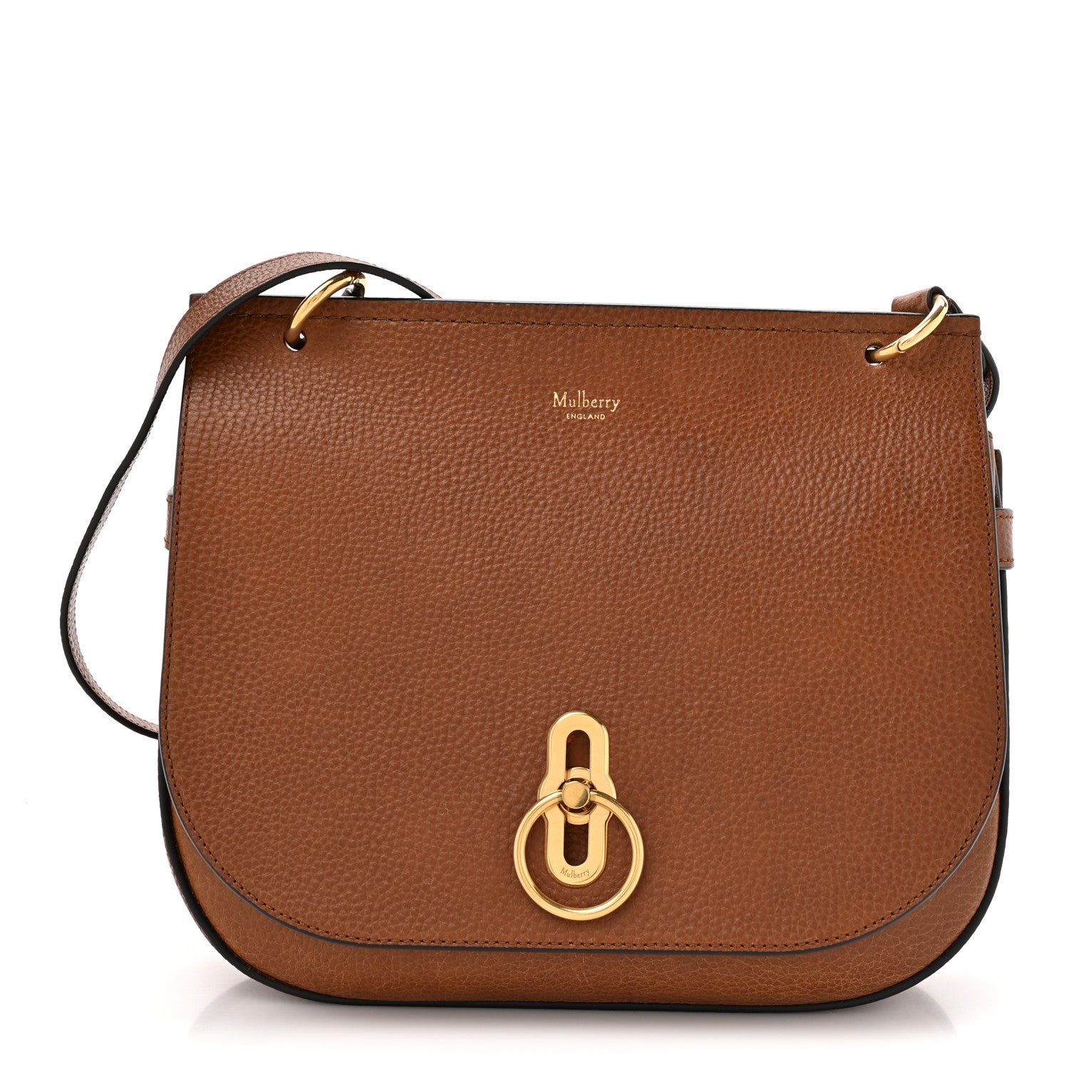 Small Classic Grain Amberley Satchel Oak