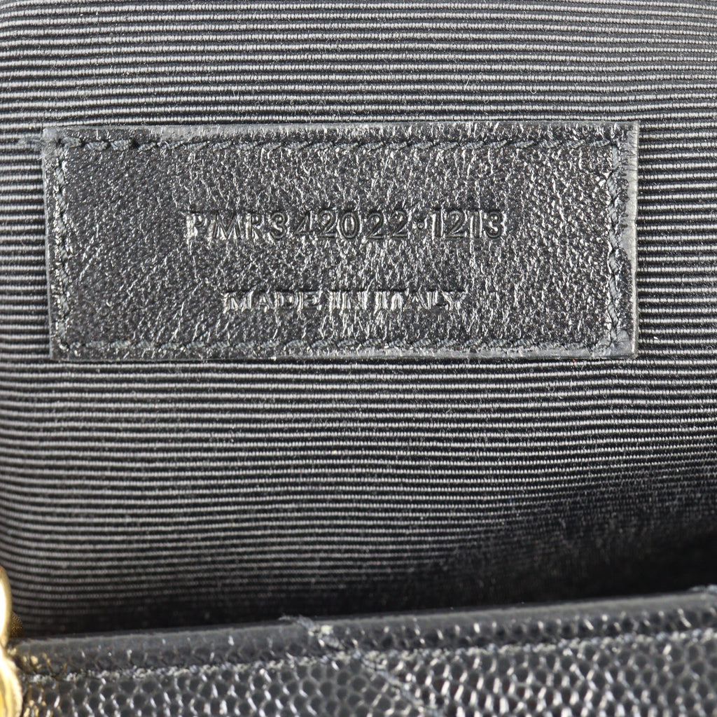 Saint Laurent Chevron Shopping Tote