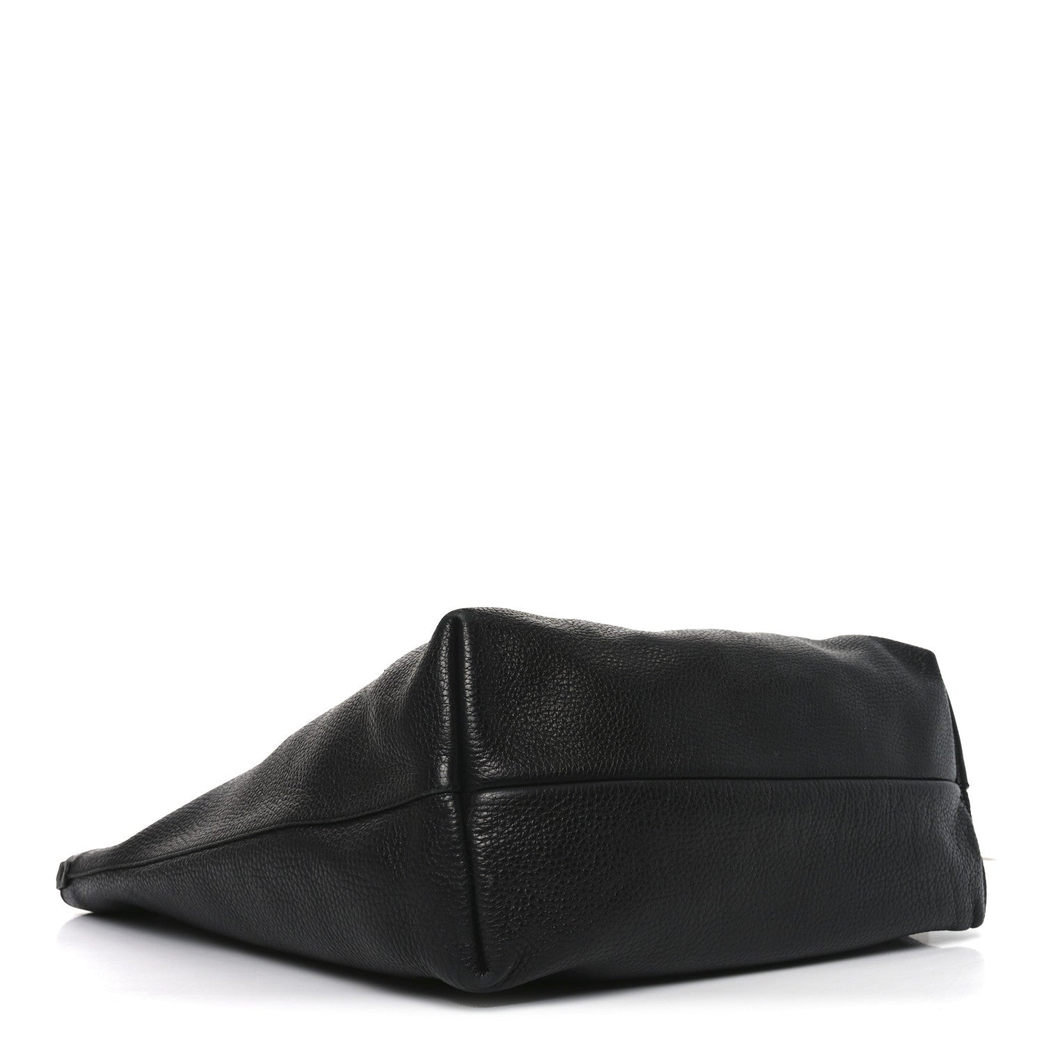 Calfskin Medium Tote  Black