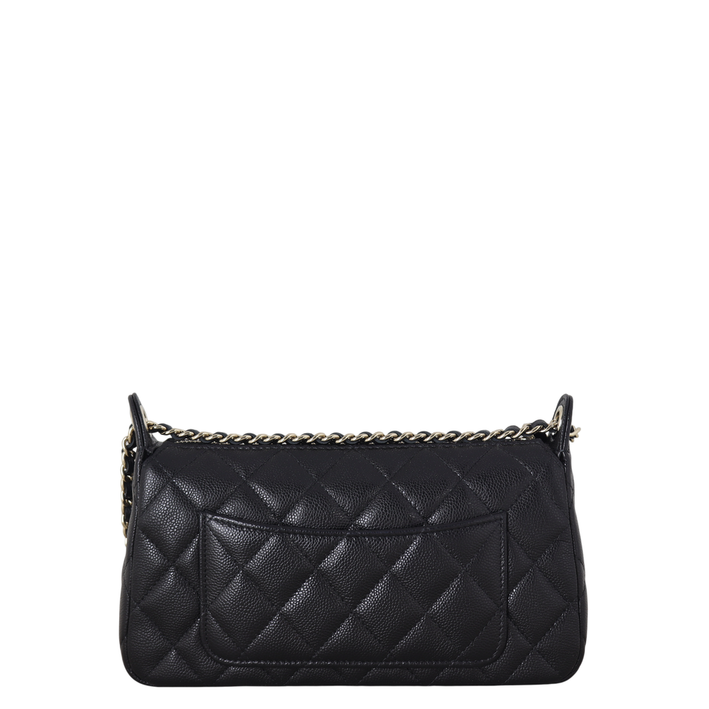 Chanel CC Zip Clutch on Chain
