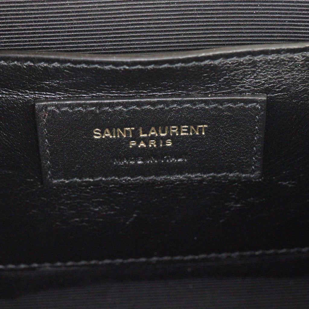Saint Laurent Monogram Mix Matelasse Envelope Chain Bag Small