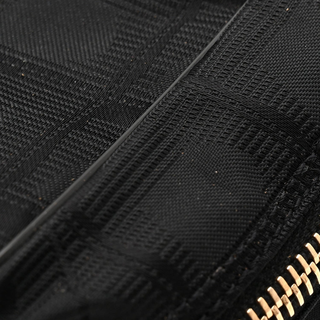 Nylon Travel Briefcase Black