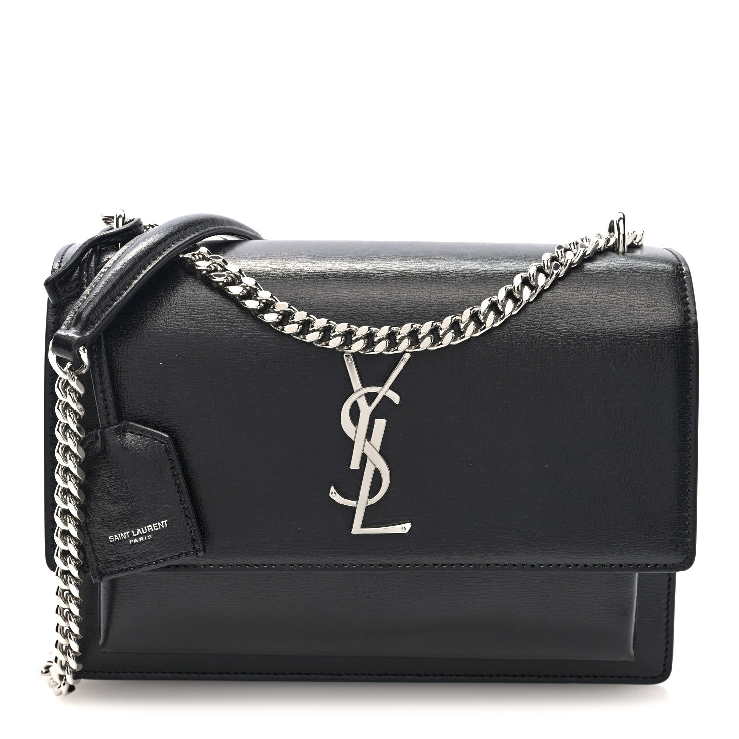Calfskin Medium Monogram Sunset Black