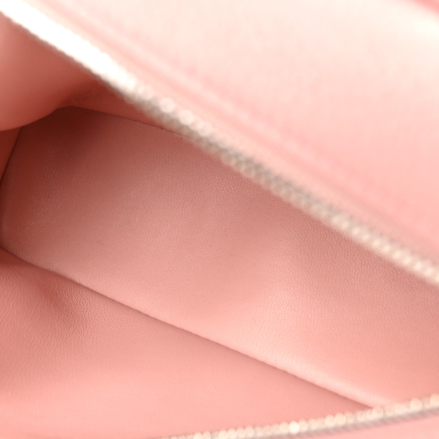 Grained Calfskin L19 Extra Pocket Pouch Rosa