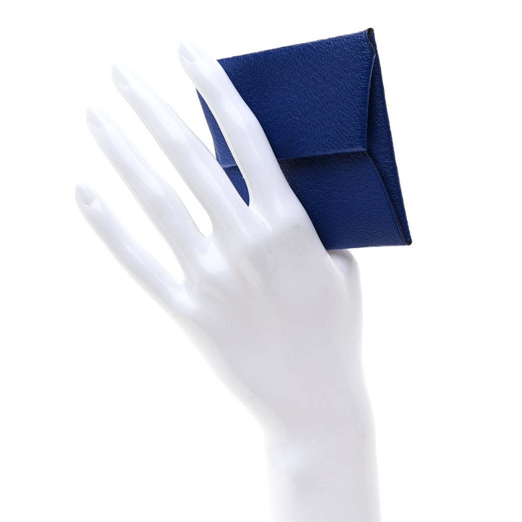 Chevre Mysore Bastia Coin Purse Bleu Electrique