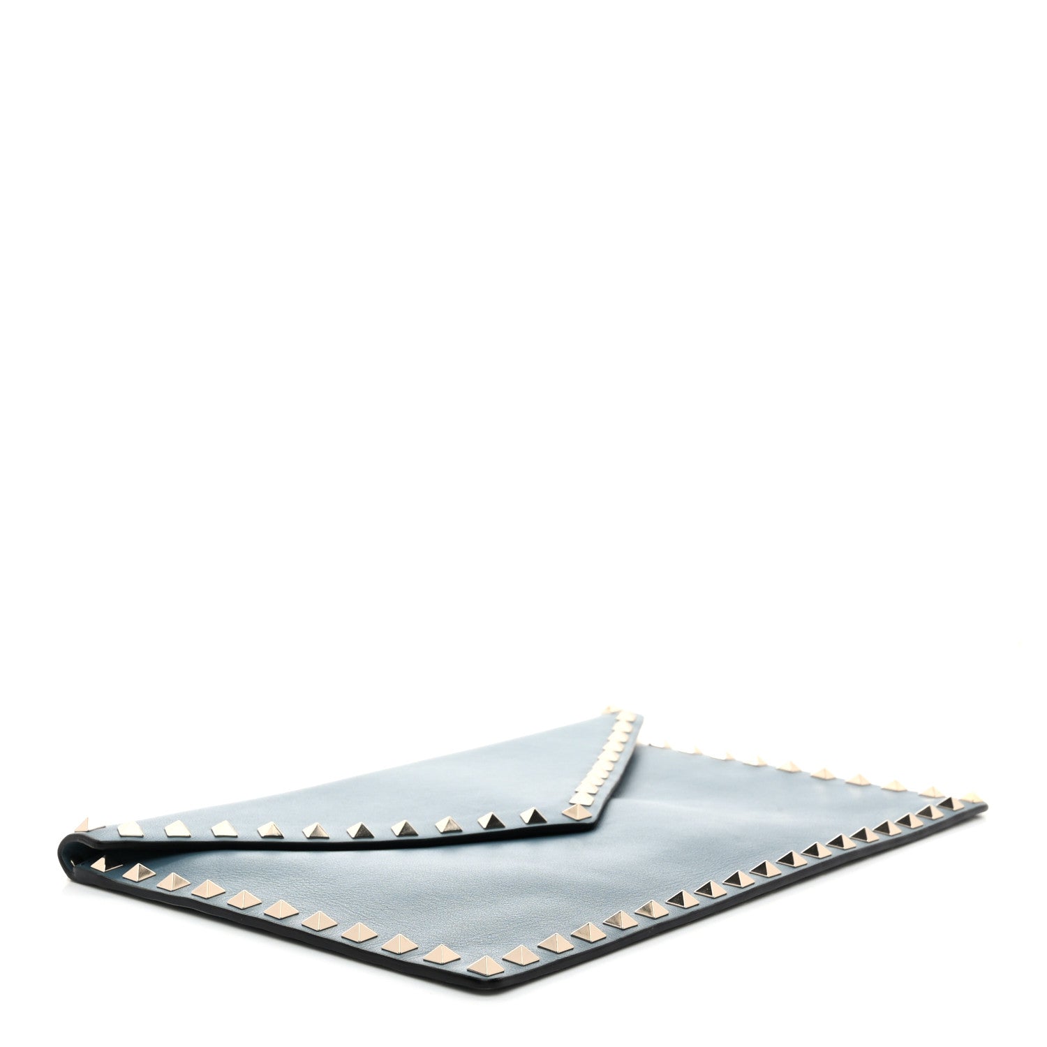 Vitello Large Rockstud Envelope Clutch Amadeus