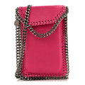 Shaggy Deer Phone Holder Crossbody Hot Pink