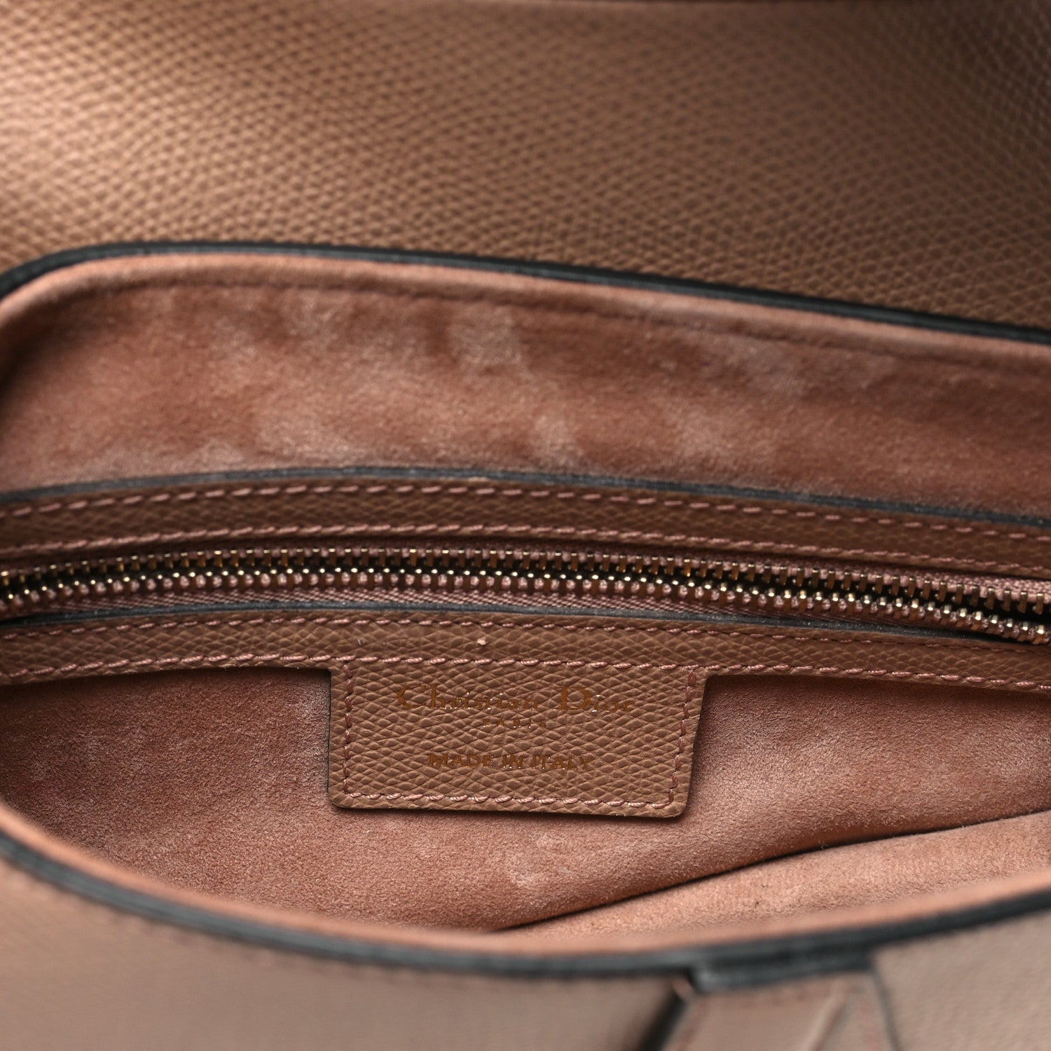 Grained Calfskin Saddle Bag Fard