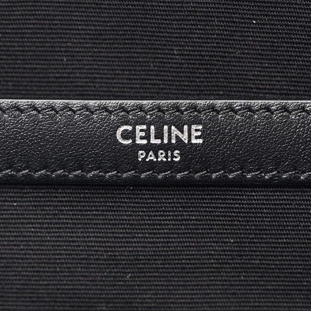 Triomphe Canvas XL Calfskin Backpack Black