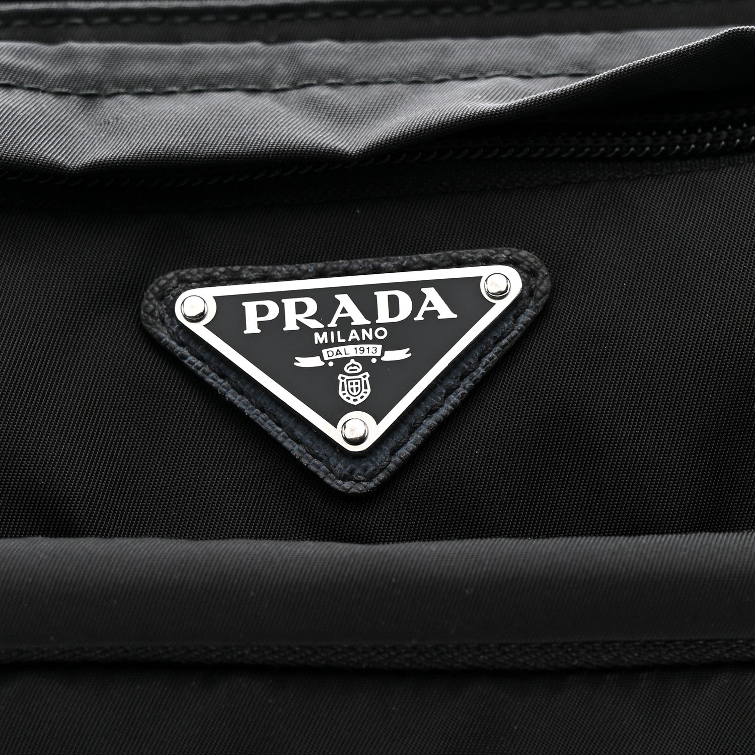 Re-Nylon Tessuto Marsupio Belt Bag Black