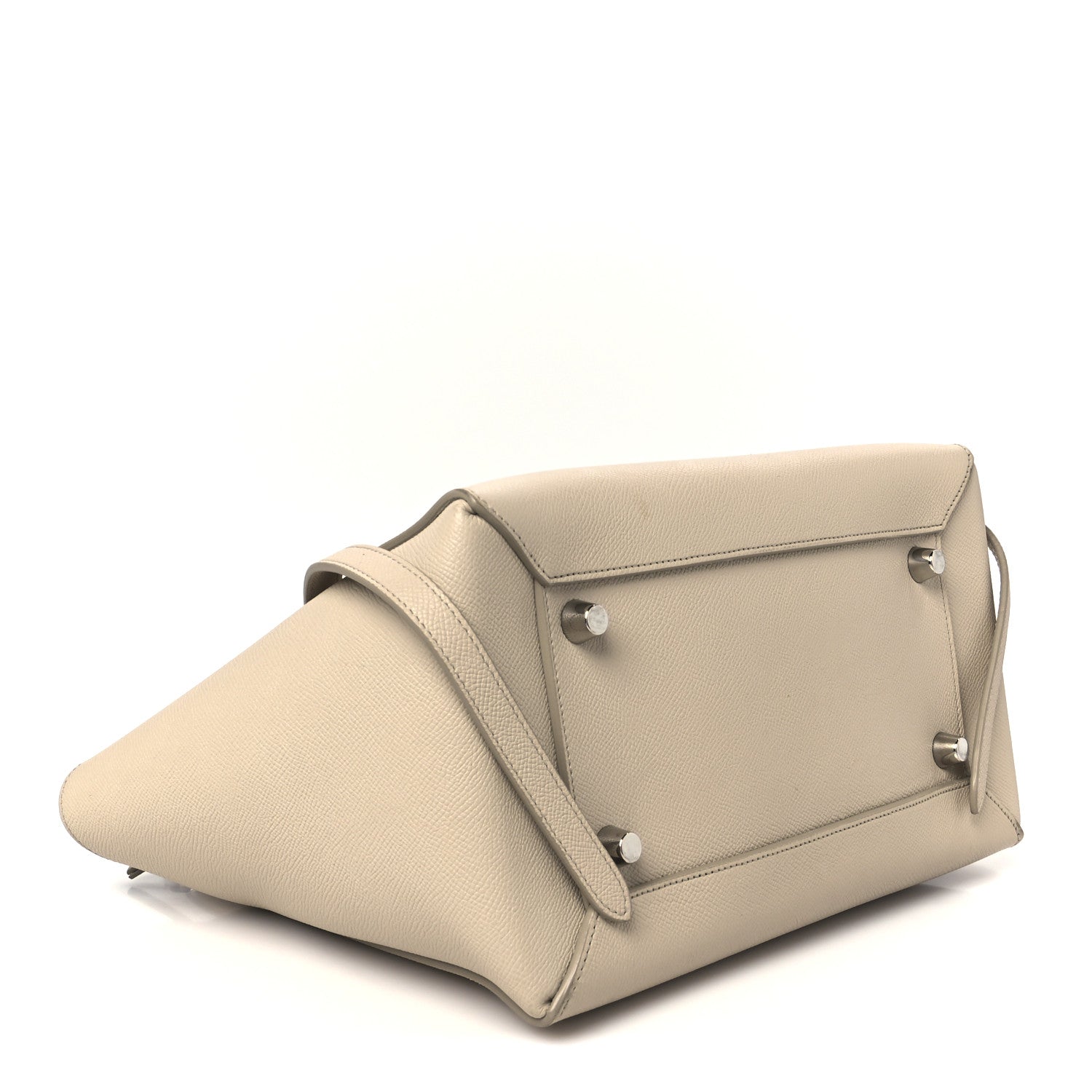 Grained Calfskin Mini Belt Bag Light Taupe