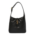Padded Lambskin Small Le 5 A 7 Supple Hobo Black