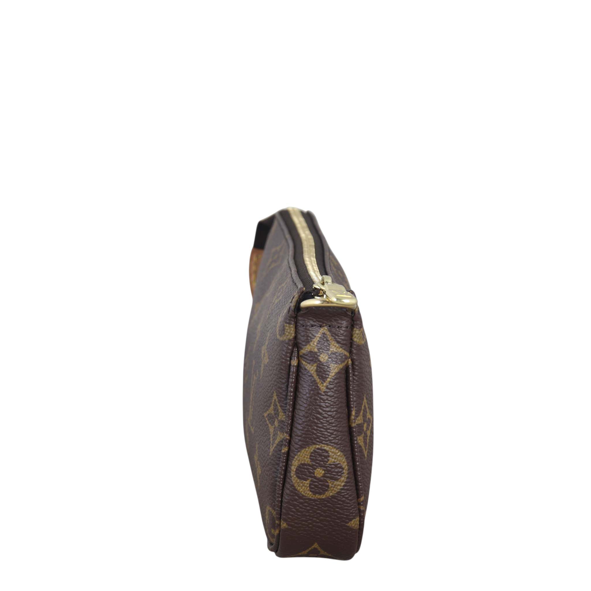 Louis Vuitton Mini Pochette Accessoires Monogram with Long Strap