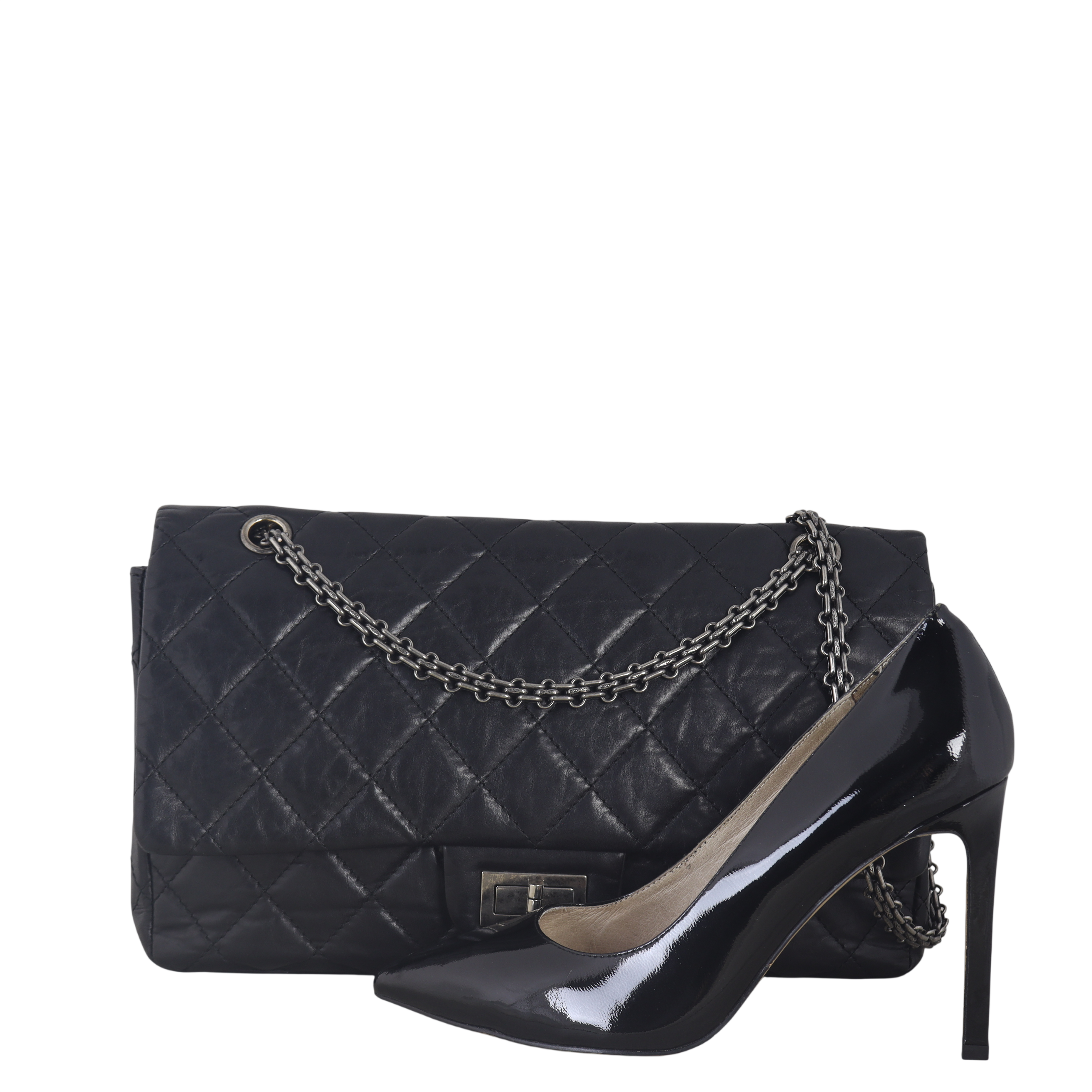 Chanel 2.55 Reissue 227 Double Flap Bag