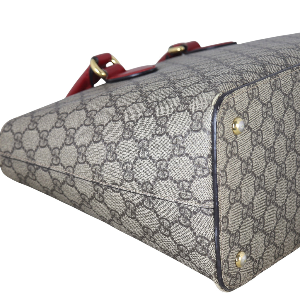 Gucci GG Supreme Linea A Zip Tote